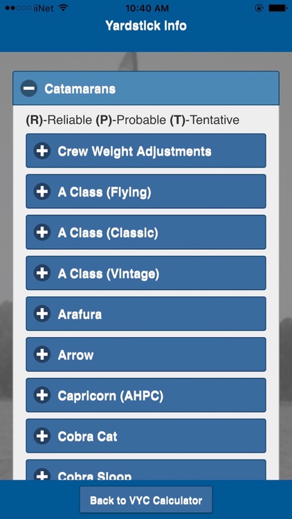 VYC Corrected Time Calculator screenshot-4