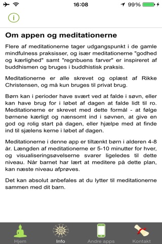 Meditationer for børn screenshot 4