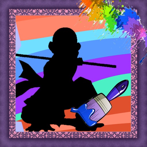 Color For Kids Game Avatar Airbender Edition Icon