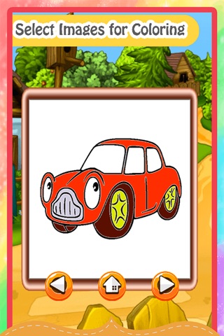 Kids Vehicle Coloring Book Cars coloring Pages Set screenshot 2