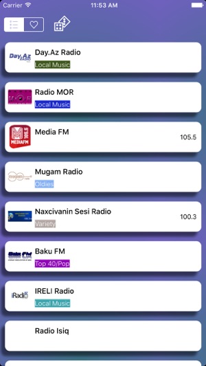 Azerbaycan Radio (AZ) : Musiqi & News - FM / AM(圖3)-速報App