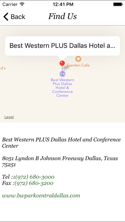 BWP Dallas Hotel & Conference Center screenshot-3