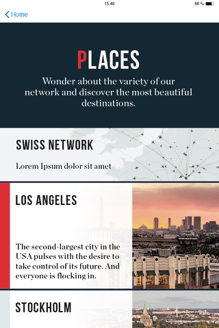 SWISS Universe Luxury App screenshot 3