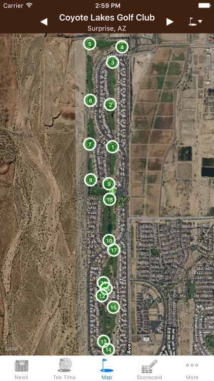 Coyote Lakes Golf Club, AZ