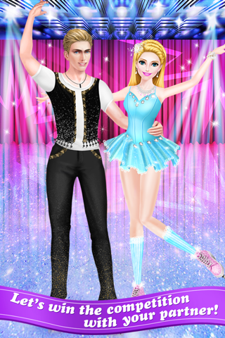 Ice Dancing Salon - World Skating Champion: SPA & Makeover Game for Kids screenshot 2