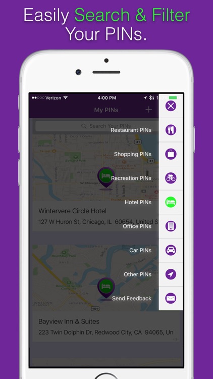 PIN - GPS Navigation with Realtime Traffic, Public Transit Directions, and Transportation Route screenshot-3