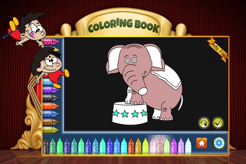 Coloring Book Circus screenshot 4