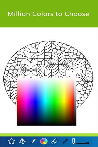 Adult Coloring Pages - Free Mandalas To Color For Adults and Anxious App Games For Girls screenshot 3