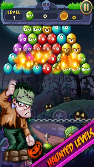 Hallowen Bubble: Shoot Zombi Cazry(圖3)-速報App