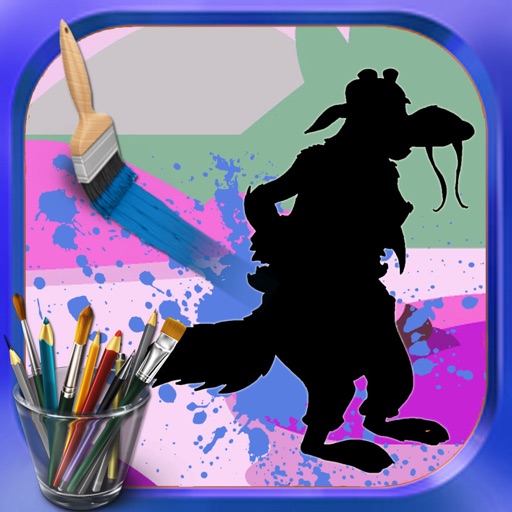 Coloring For Kids Games Talespin Edition iOS App