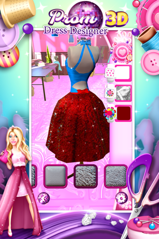 Prom Dress Designer 3D screenshot 3