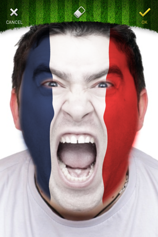 Flag Face - world 2018 - náhled