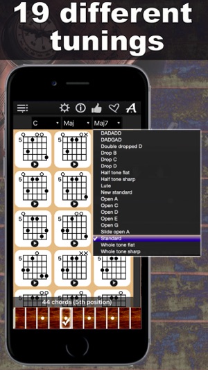 Guitar Chords Compass - learn the chord charts & play them(圖2)-速報App