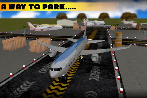 Airplane Games Jumbo Jet Parking 3D Airport Flight Plane Parking Simulator screenshot 3
