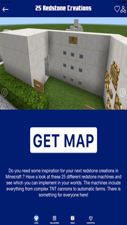 RedStone Edition MAPS for MINECRAFT PE ( Pocket Edition ) - Download the Best Red Stone Map ( Free )