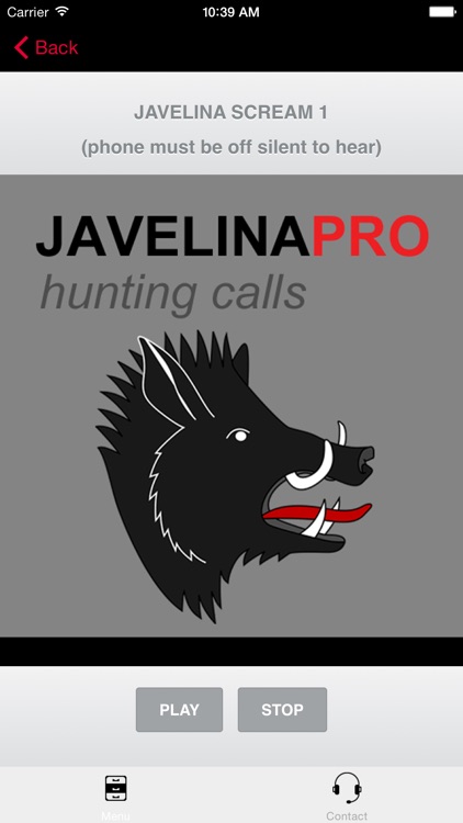 REAL Javelina Calls & Javelina Sounds to use as Hunting Calls (ad free) - BLUETOOTH COMPATIBLE screenshot-0