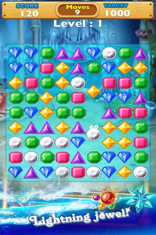 Jewels Deluxe: Puzzle Quest Mania screenshot 2