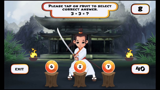 SamuraiSword - Fun Educational Game For Kids(圖4)-速報App