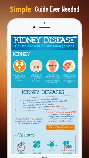 Kidney Disease 101:KIdney Stones,Healthy Diet and Chronic Ki(圖2)-速報App