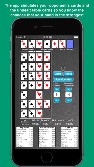 Texas Beat'em - The Poker Helper(圖3)-速報App