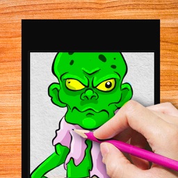 Drawing Lesson Zombie Fan