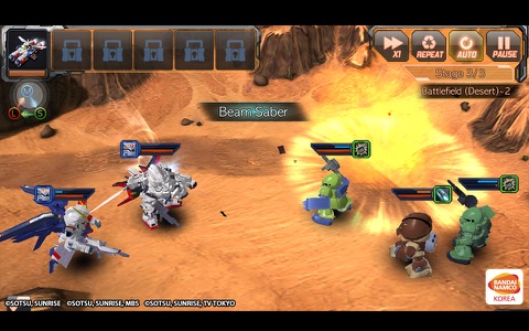 SD Gundam Battle Station TH screenshot 2