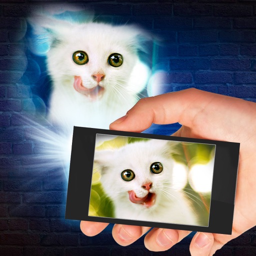 Projector Cat 3D Prank Icon