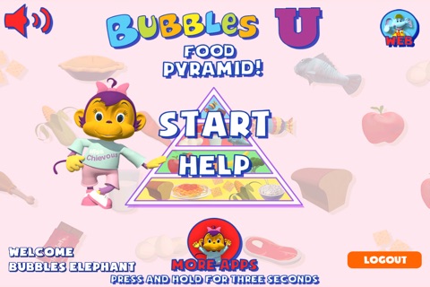 Bubbles U: Food Pyramid screenshot 2