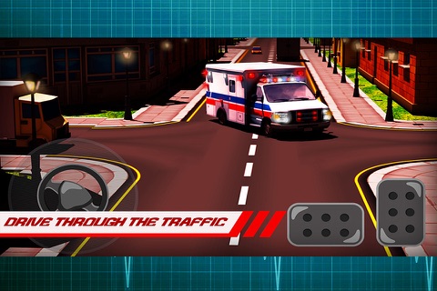 Emergency Ambulance Driver Simulator: Modern Day Hero screenshot 3