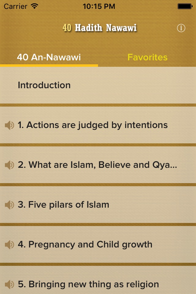 40 An-Nawawis Hadith screenshot 2