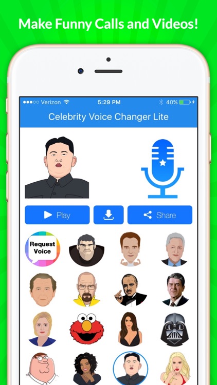 Celebrity Voice Changer - Funny Voice FX Soundboard Free screenshot-4