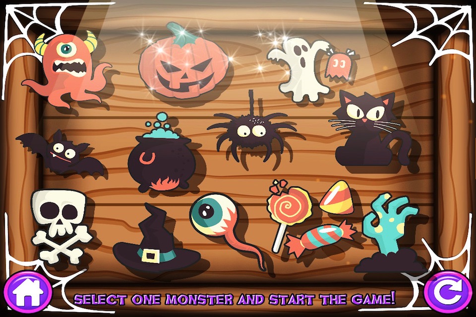 Halloween Puzzles For Kids Free screenshot 3