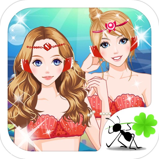 七彩美人鱼 - 童话故事，海洋公主换装养成小游戏 icon