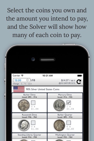 Silver Calculator screenshot 3