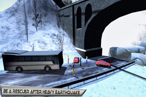 Snow Excavator 3D : Winter Mountain Rescue Operation with Snow Plow & Dumper Truck Simulation PRO edition screenshot 2