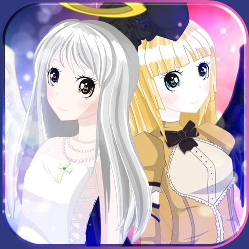Anime Angel Girls DressUp - Cute Princess MakeUp & Makeover Games For Kids iOS App