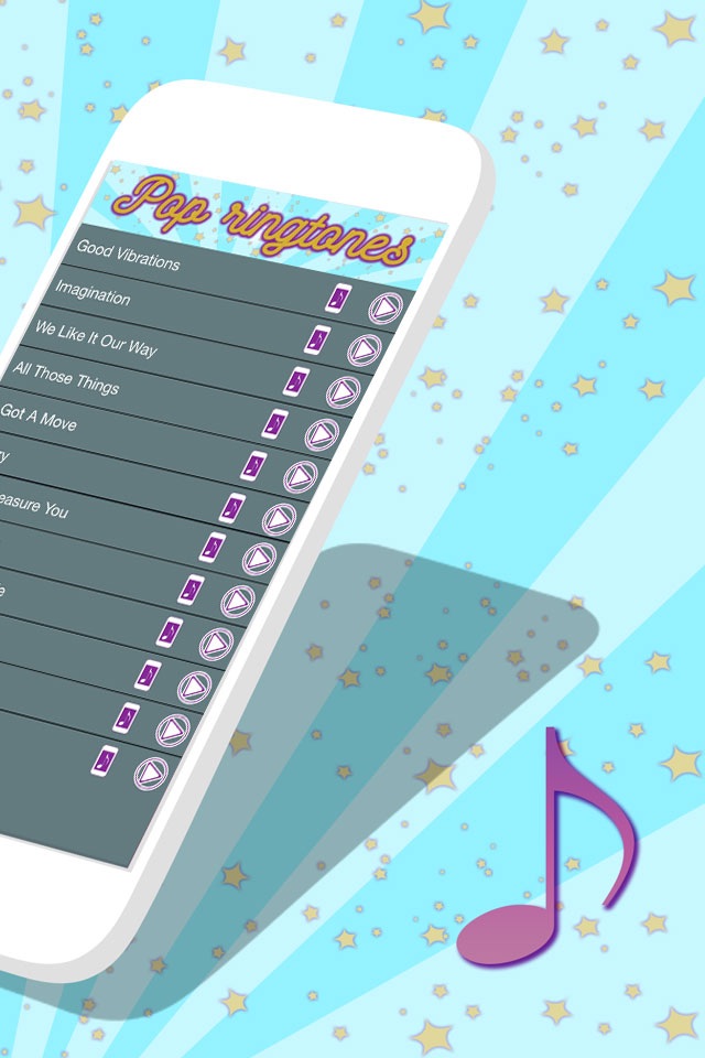 Pop Ringtones – Set Best Free Sounds & Notification Alert.s for iPhone screenshot 2