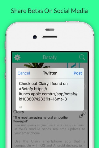 Betafy screenshot 4