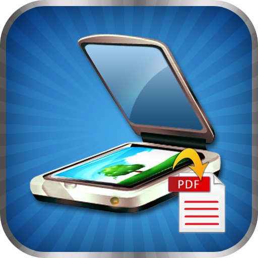 Scanner ( Scan , Print and Share Multi-page PDF Docuemnts) Icon