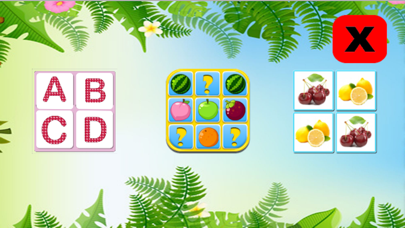 How to cancel & delete Fruits Challenge - Find & Match the Fruits and veggies from iphone & ipad 1