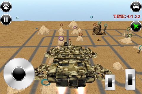 Free Flying armored combat Tank for future war screenshot 4