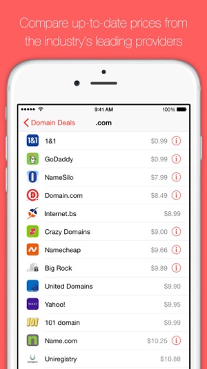 Domain Deals(圖2)-速報App