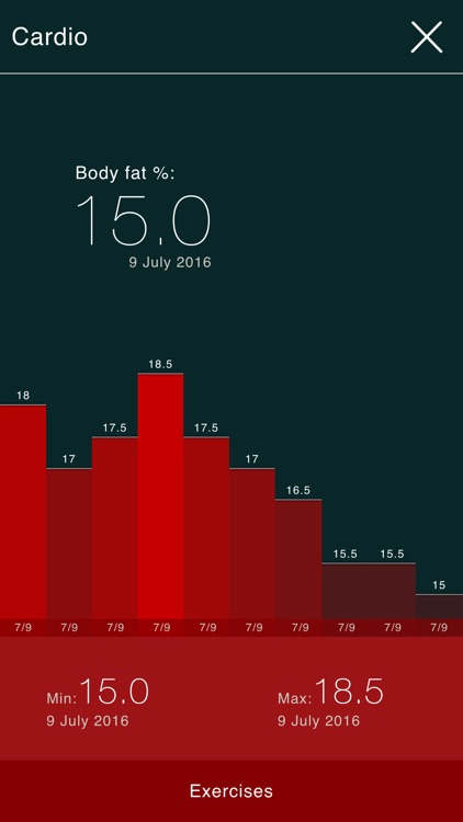 Gymap - free visual workout log & interval timer screenshot-3