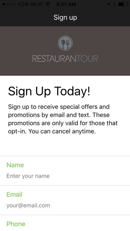 Restaurantour by Fusion Cloud Marketing