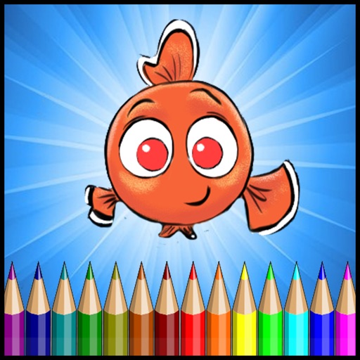 Coloring Book Ocean Sea Edition For Kid iOS App