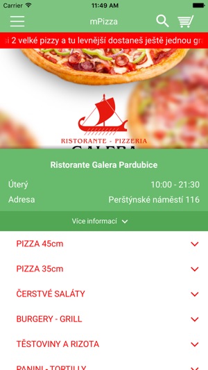 Ristorante Pizzeria Galera(圖1)-速報App