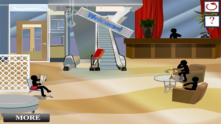 Stickman Crime Death - Gas Station & Hotel Strategy Murder Game screenshot-4