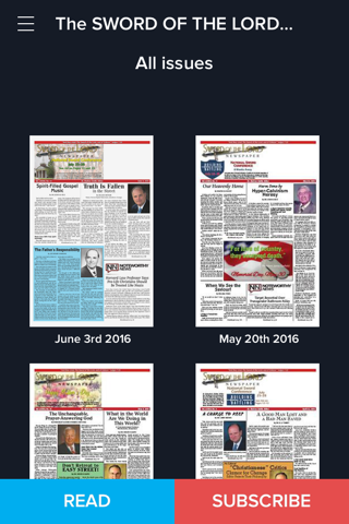 THE SWORD OF THE LORD - náhled