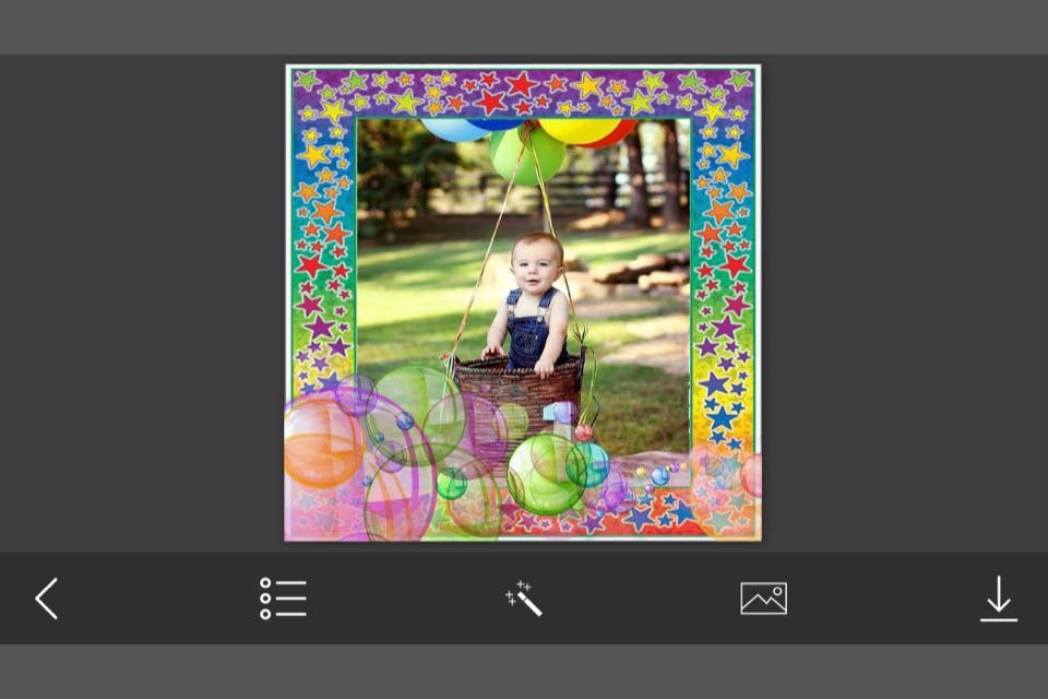 Bubble Photo Frame - Amazing Picture Frames & Photo Editor screenshot 3