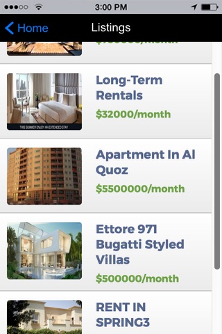 Dubai Property Finder Application screenshot 3
